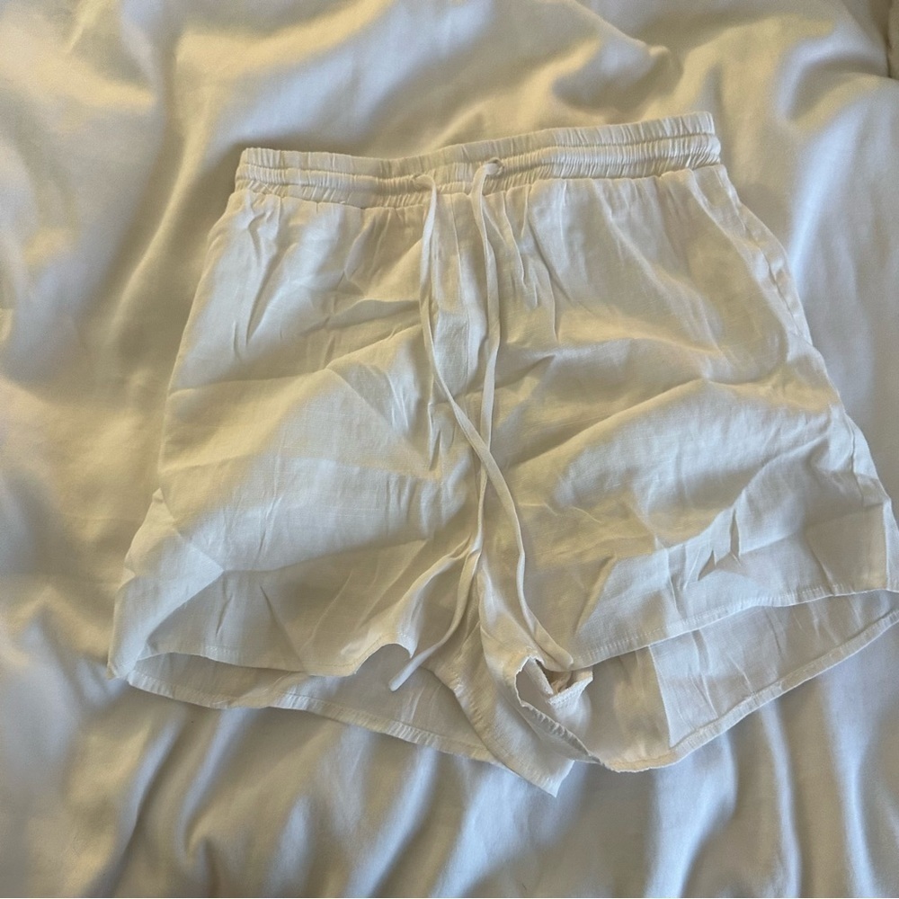 White Lightweight Shorts
